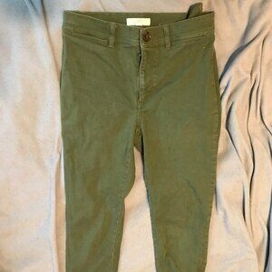 Small Green LOFT pants